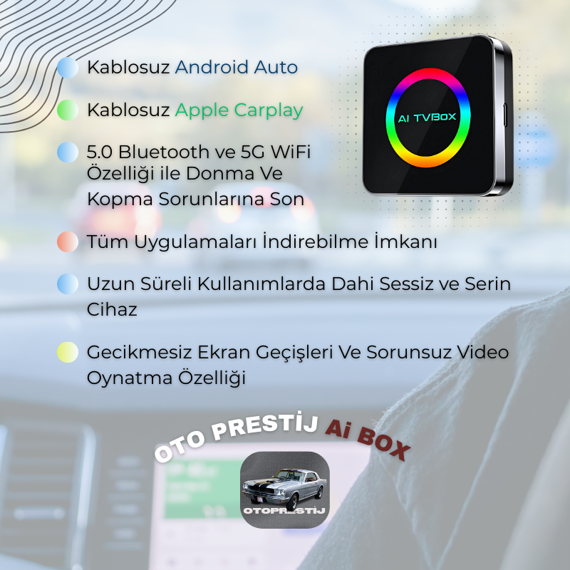 Prestij Ai Box™ | Youtube, Netflix ve dahası...
