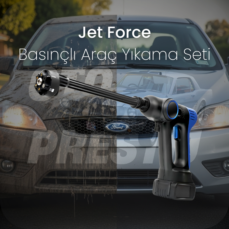 Prestij JetForce | Basınçlı Araç Yıkama Seti