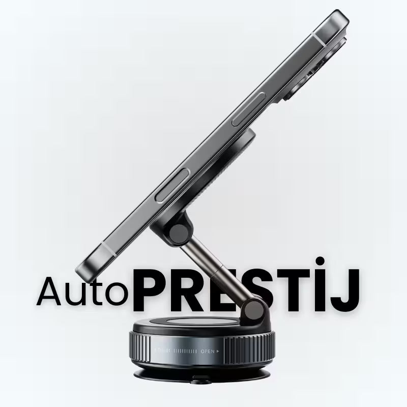 Vakumlu MagSafe Telefon Tutacağı | 360°